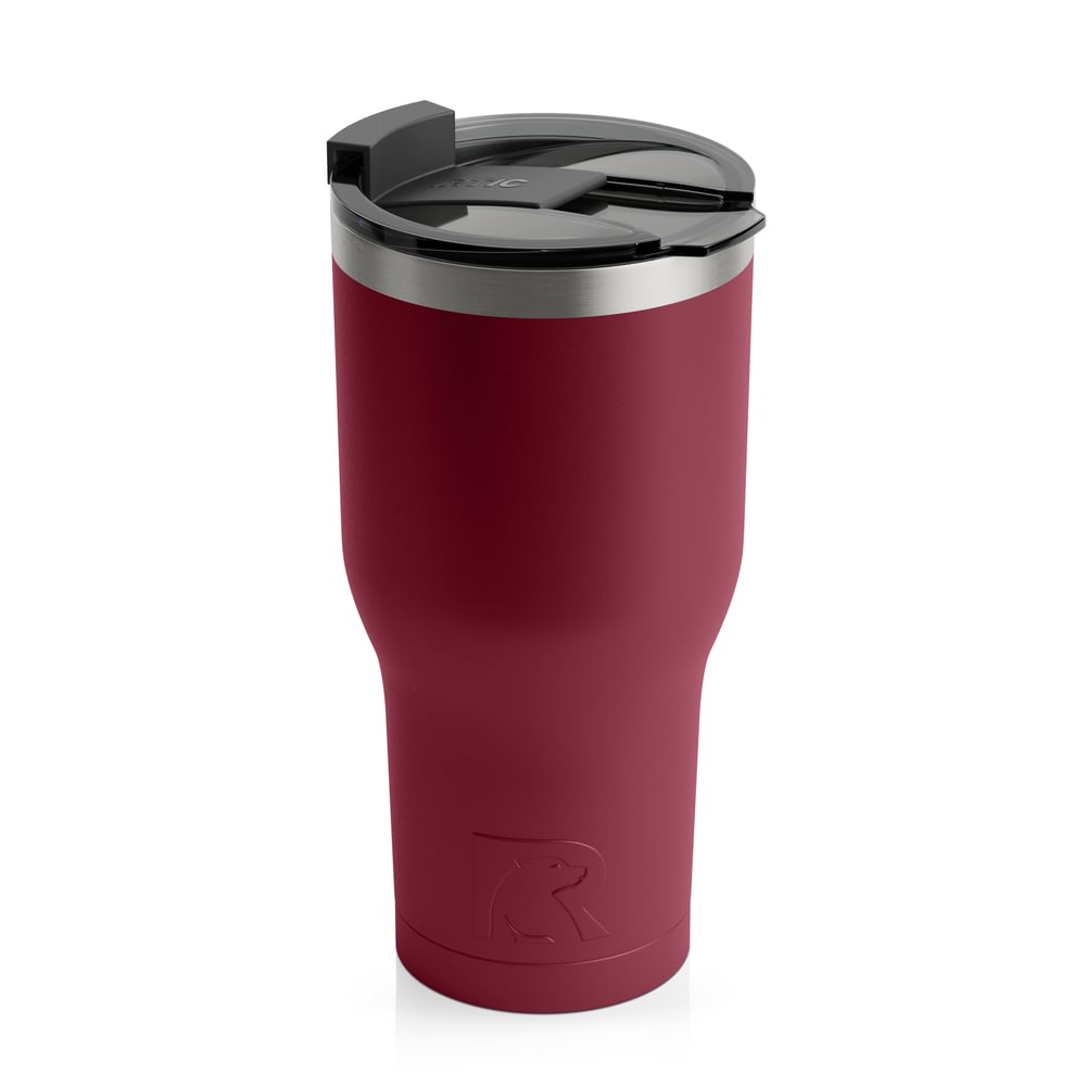 30oz Tumbler, Maroon, Matte Image