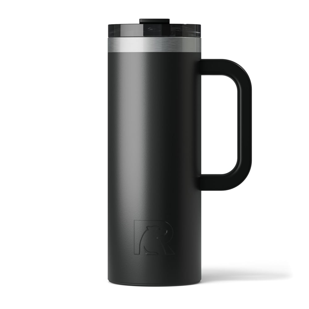 20oz Road Trip Travel Mug, Black Image
