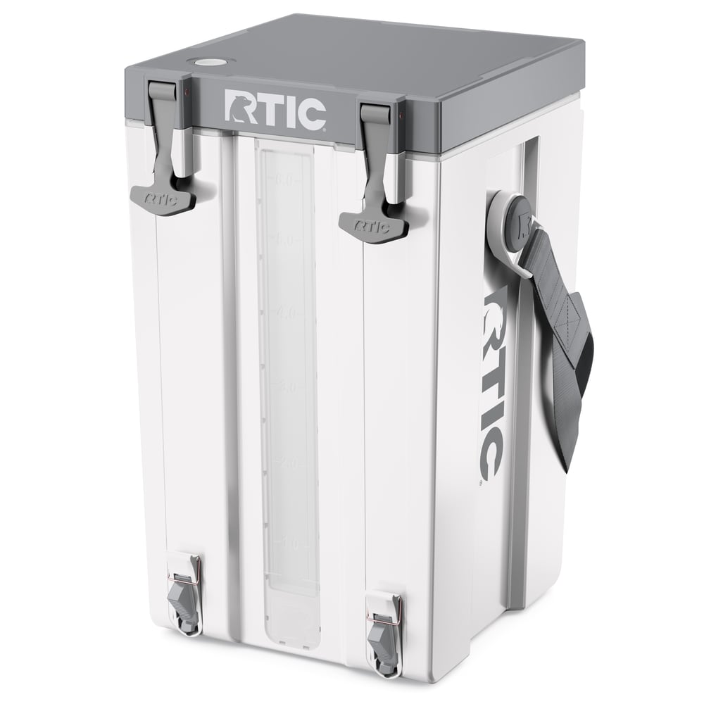 6 Gallon Halftime Water Cooler, White
