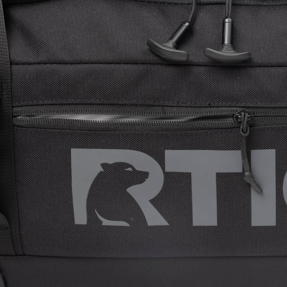 Medium Road Trip Rolling Duffle Bag, Black Image