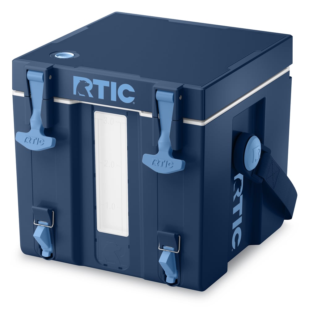 3 Gallon Halftime Water Cooler, Navy & Denim
