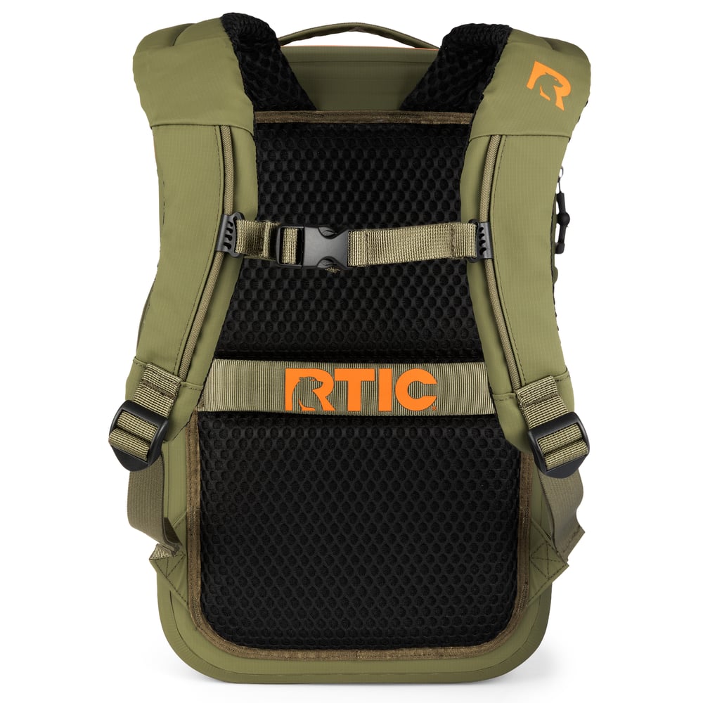 Ultra-Dry Backpack, Olive & Orange Image