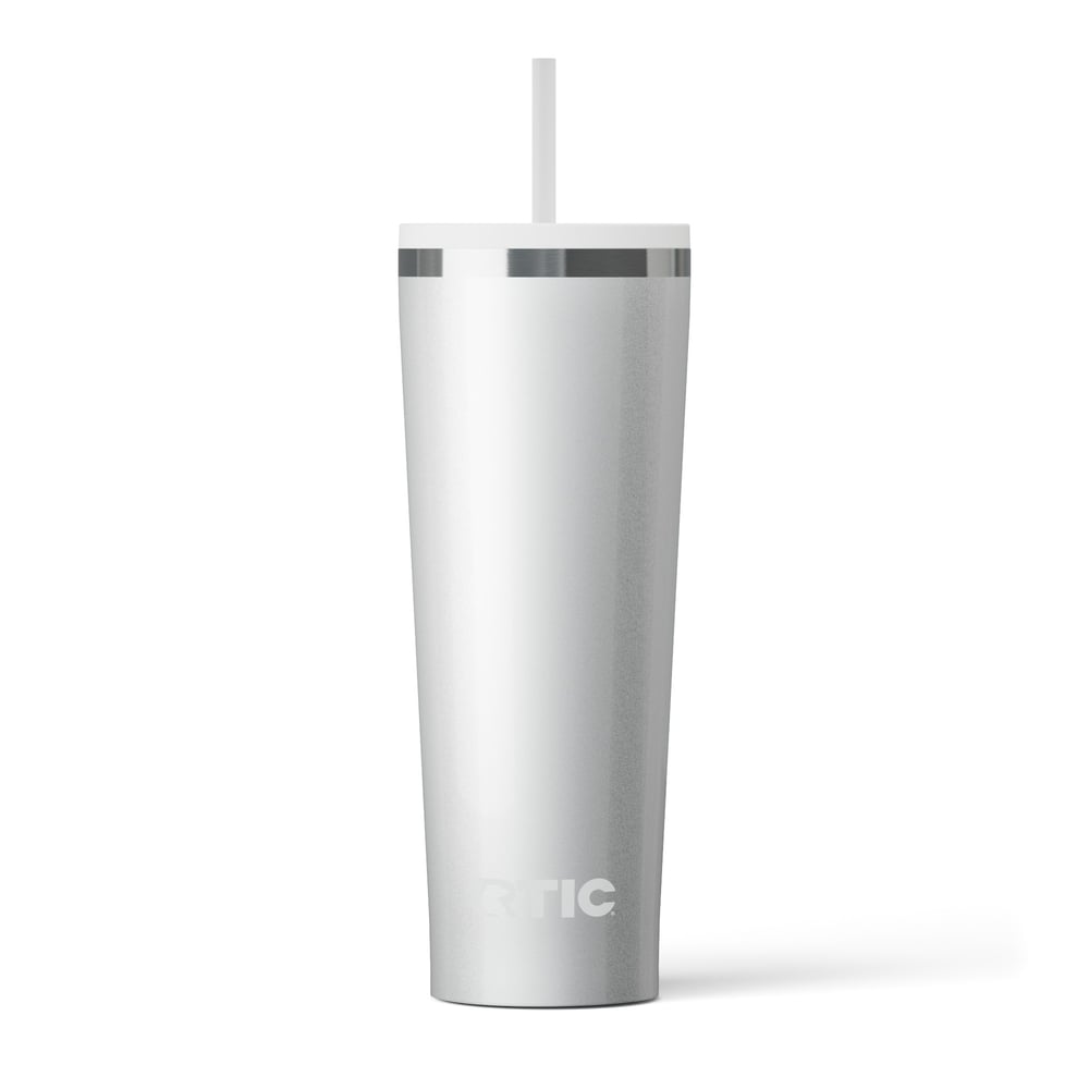 28oz Everyday Tumbler, White Glitter