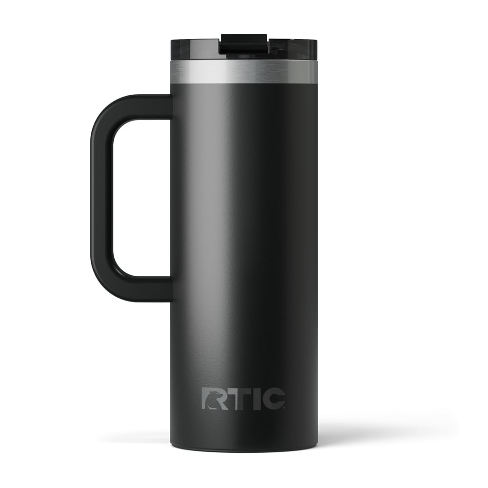 20oz Road Trip Travel Mug, Black Image