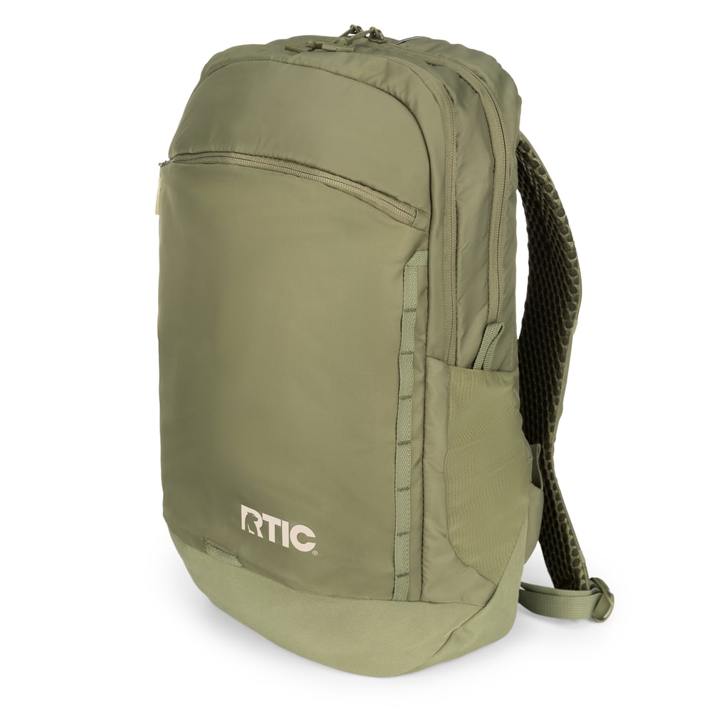 Road Trip Backpack, Olive & Beach