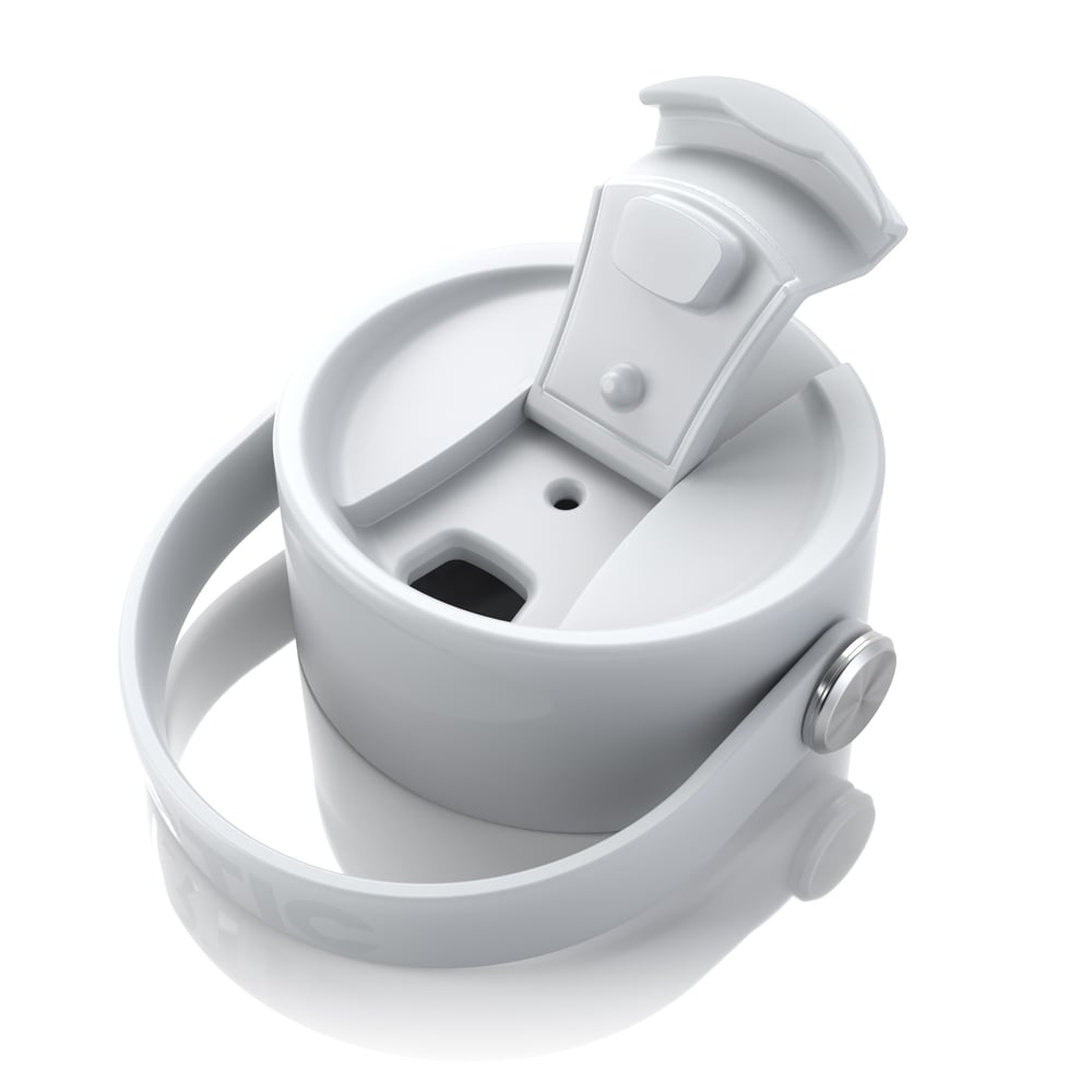 32oz & 40oz Bottle Lid, White