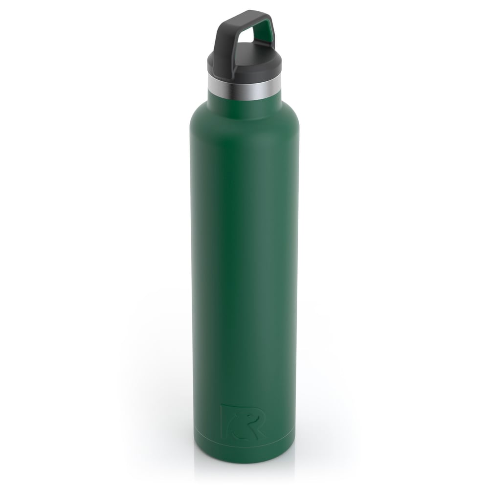 RTIC 26oz Water Bottle, Pine Tree, Matte, Stainless Steel & Vacuum Insulated