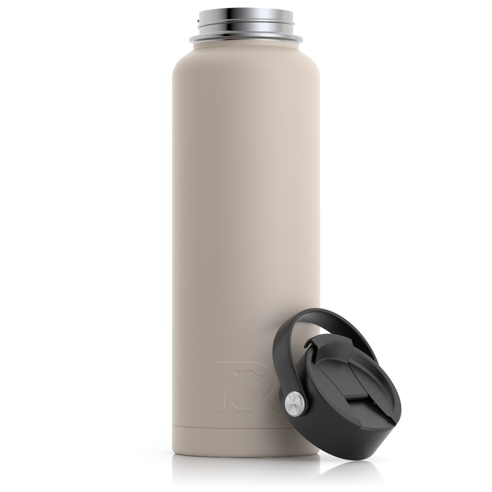 RTIC 40oz Bottle, Beach, Matte, Stainless Steel & Vacuum Insulated
