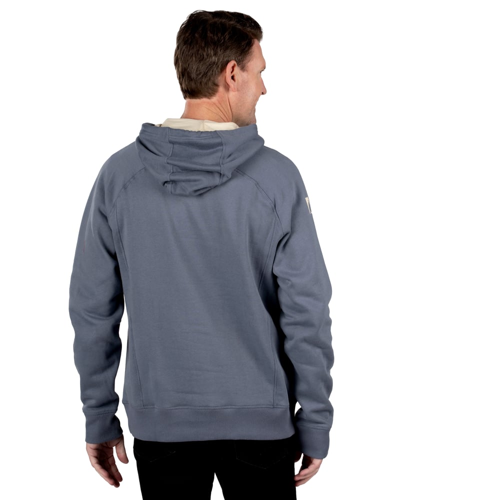 Water-Repellent Pullover Hoodie - Athletic Fit, Gray Stone, L Image