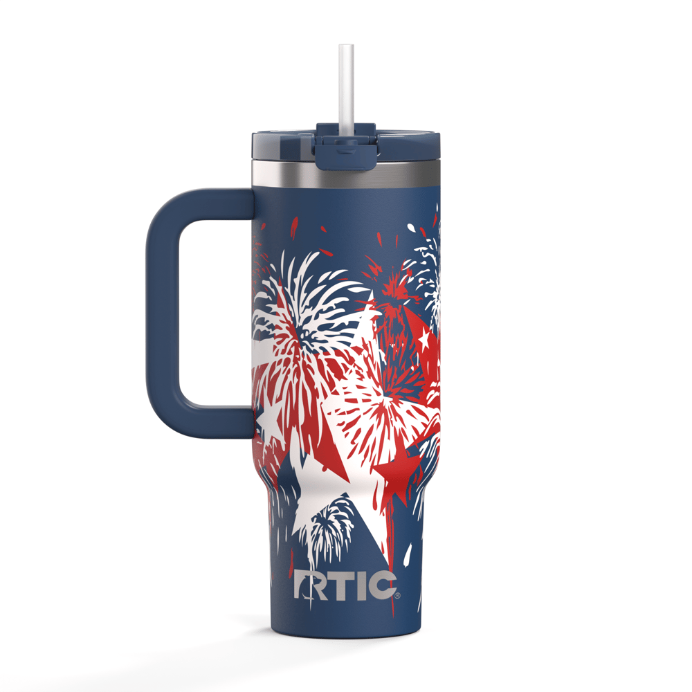 30oz Road Trip Tumbler, Fireworks