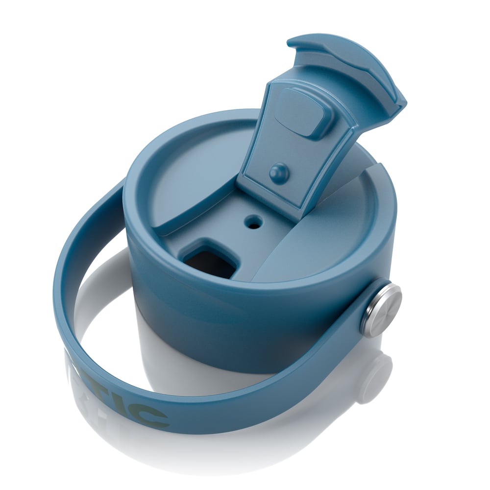 32oz & 40oz Bottle Lid, Lake Blue