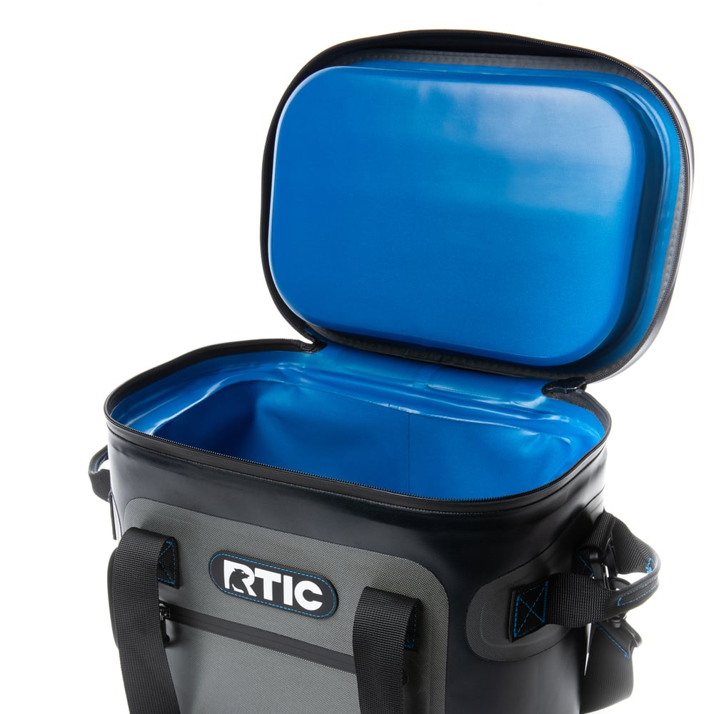 20 Can Ultra-Tough Soft Cooler, Blue / Grey Image