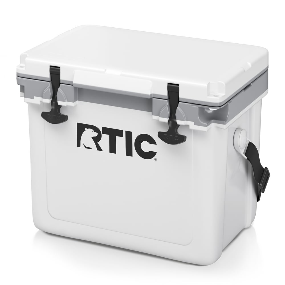 22 QT Ultra-Light Cooler, White & Grey Image