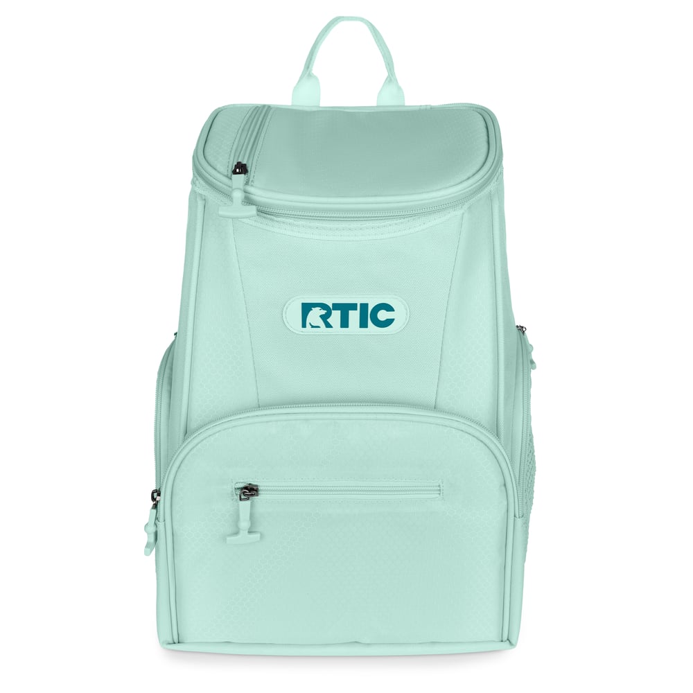 15 Can Lightweight Backpack Cooler, Fresh Mint, Adjustable Straps, Padded
