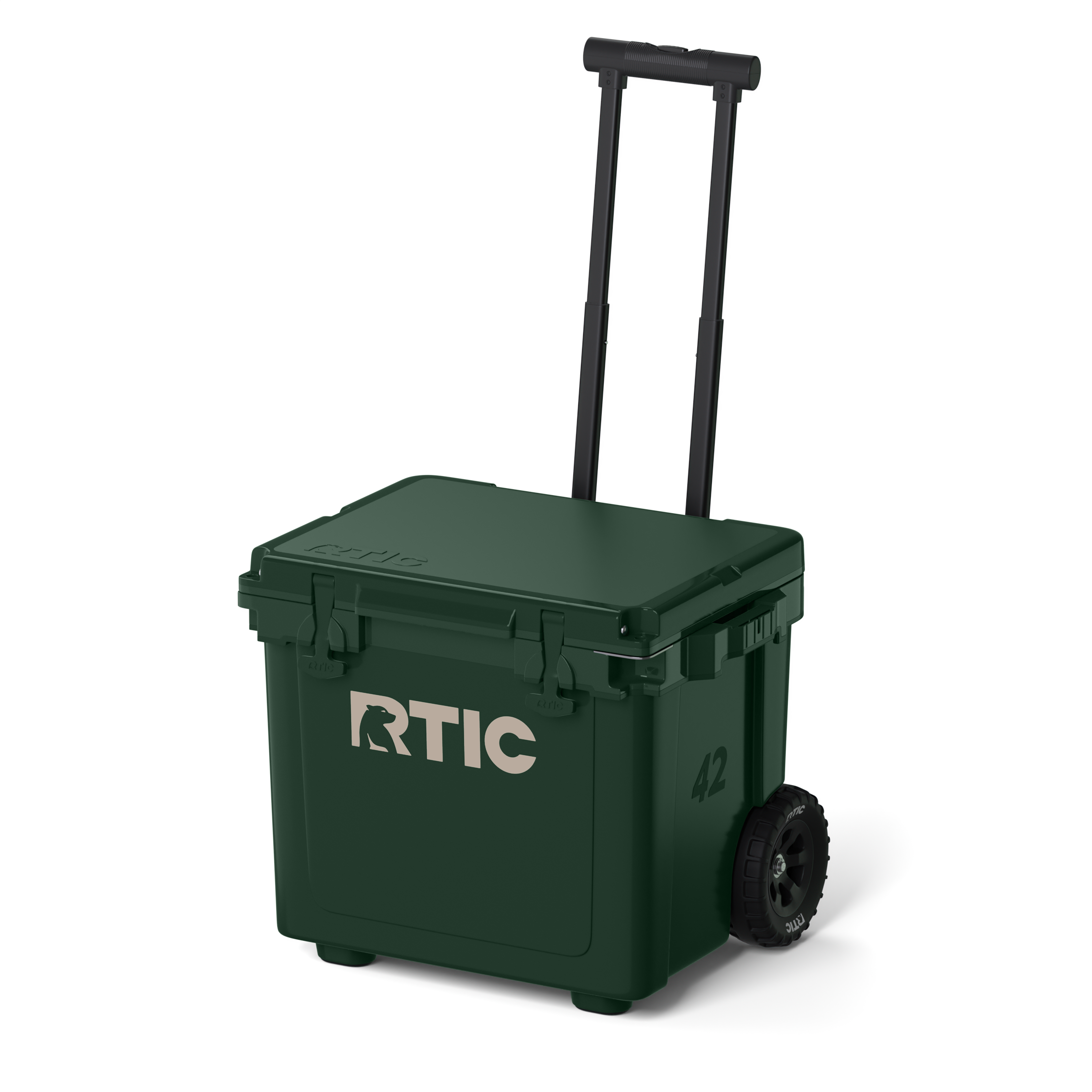 42 QT Ultra-Light Wheeled Cooler and FREE Cupholder | RTIC