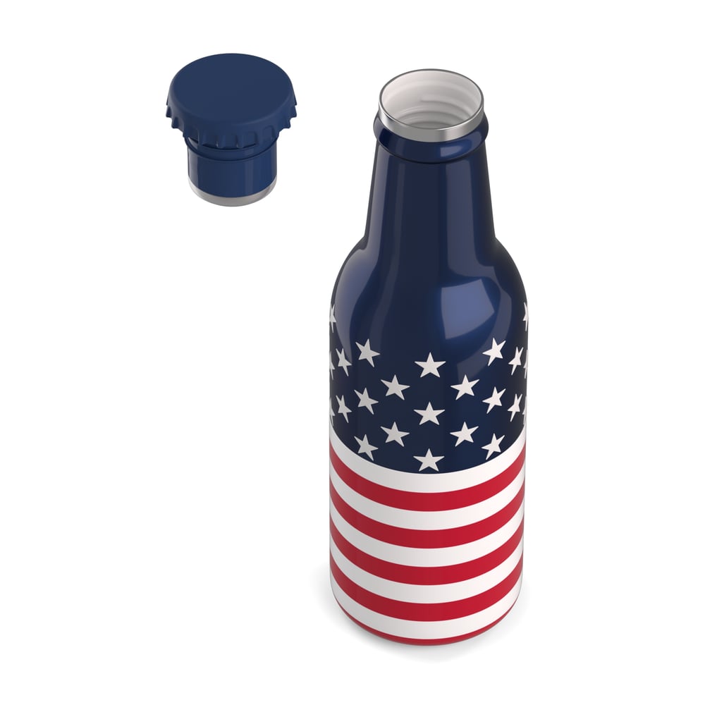 18oz Sidekick Bottle, Cold Glory Image