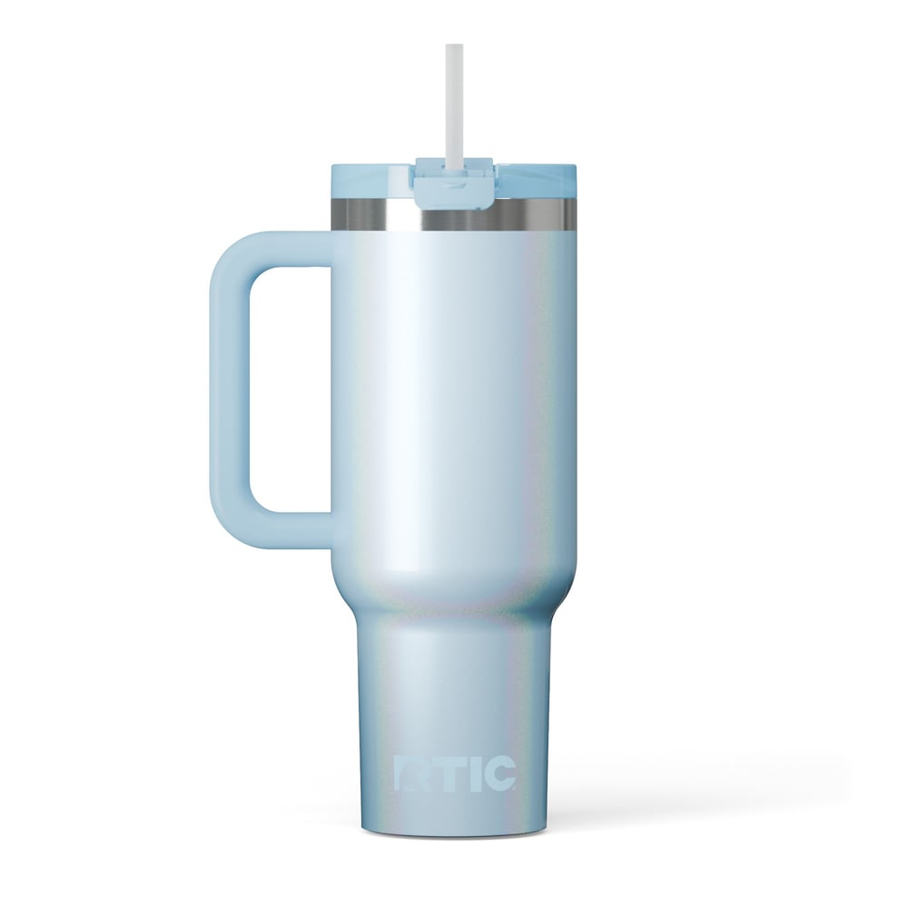 40oz Road Trip Tumbler, RTIC Ice Glitter