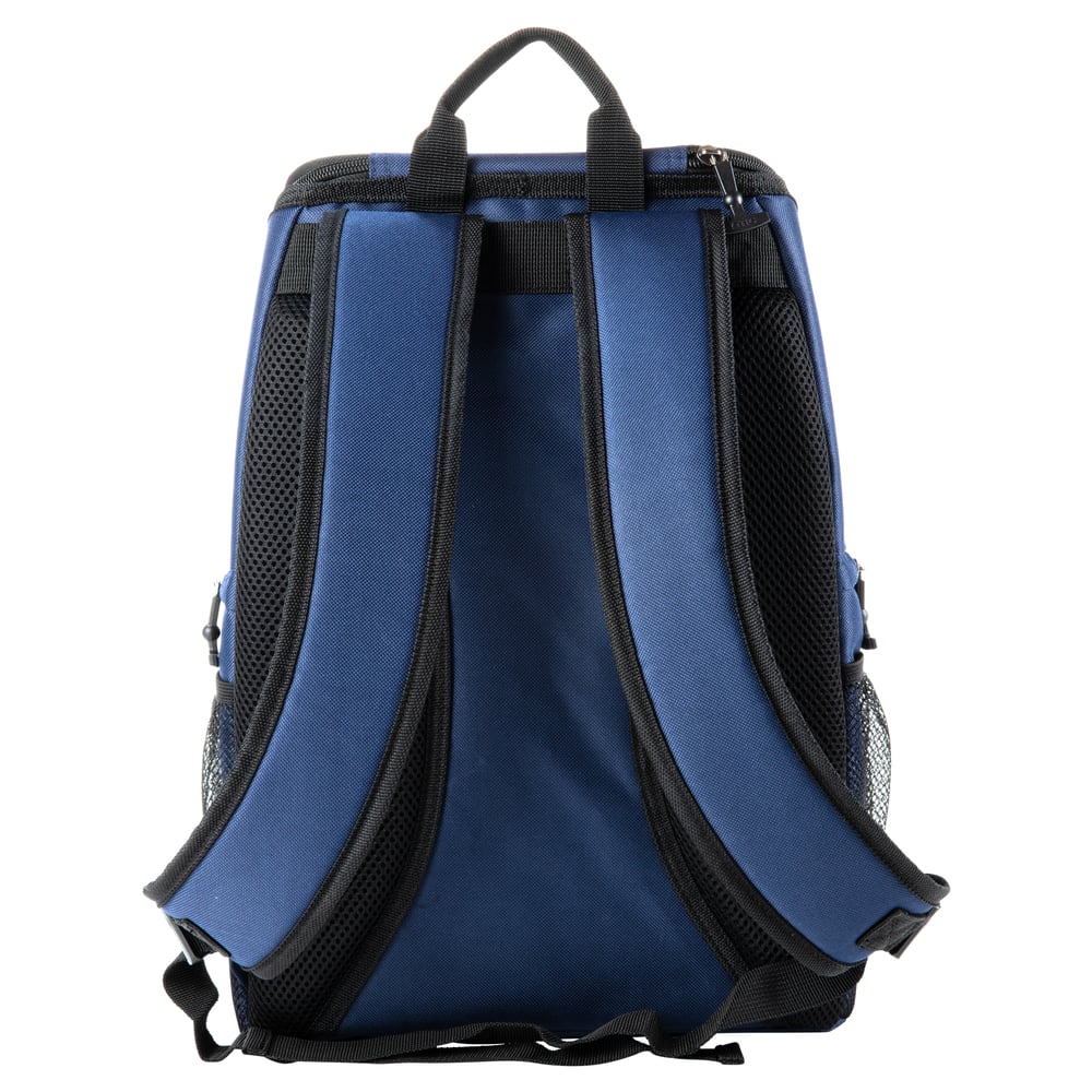 15 Can Lightweight Backpack Cooler, Navy & Black Image