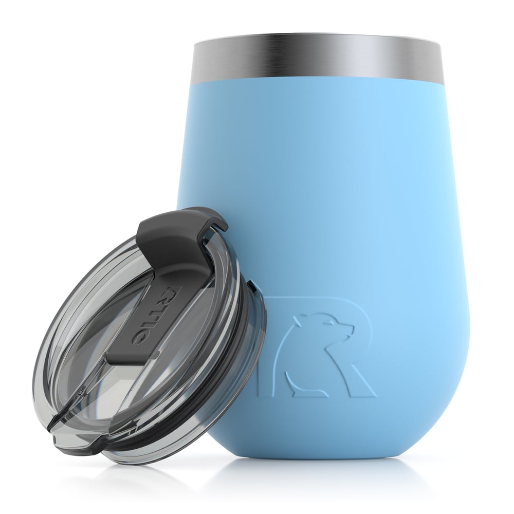 RTIC 12oz Cocktail Tumbler, RTIC Ice, Matte, Stainless Steel & Vacuum Insulated, Flip-Top Lid