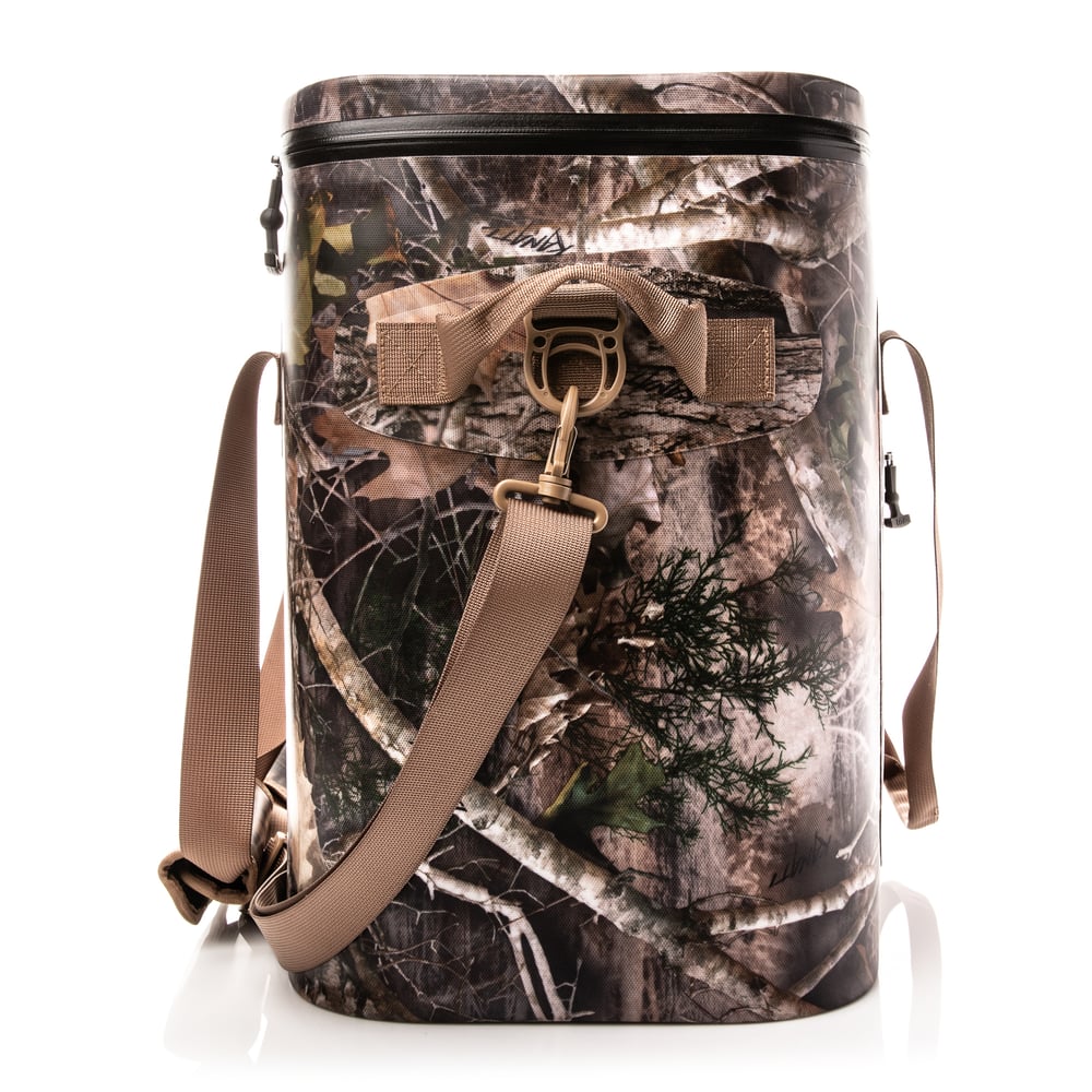 50 Can Ultra-Tough Soft Cooler, Kanati Camo Image