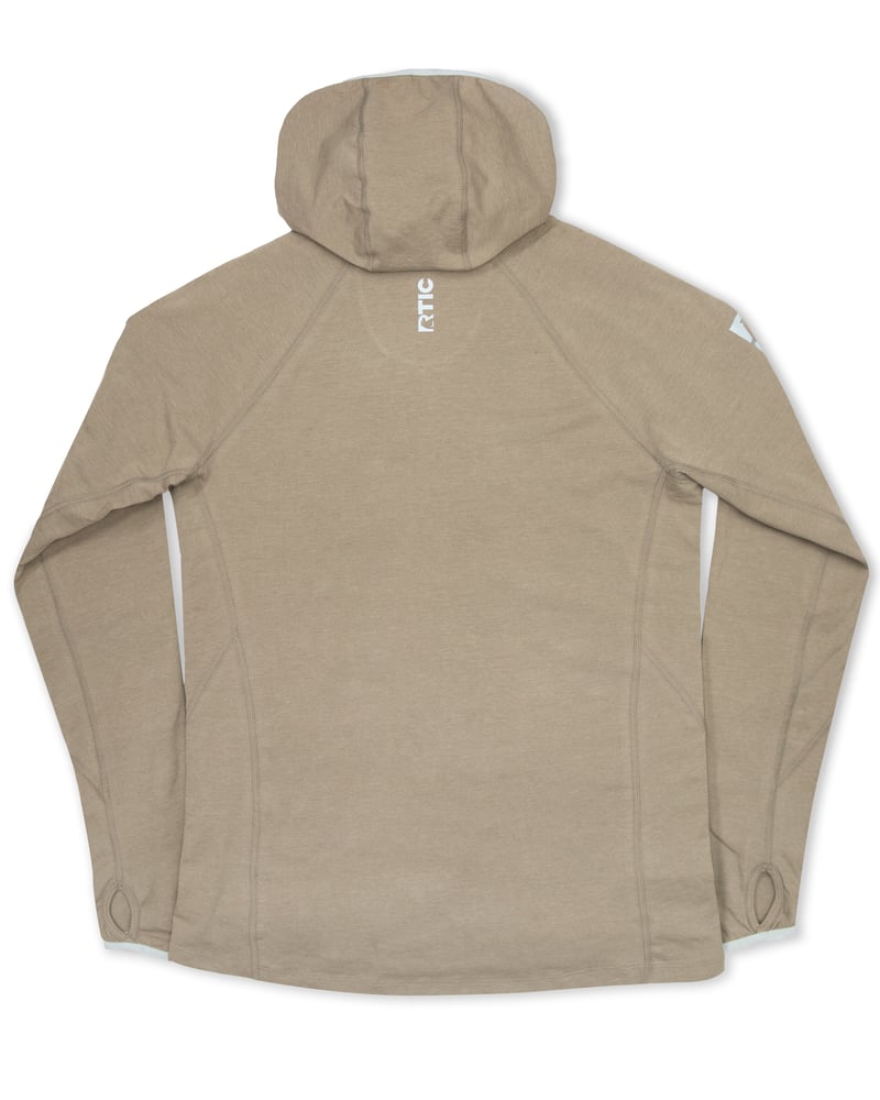 Women's R-Tech Sun Hoodie, Live Oak, XL Image