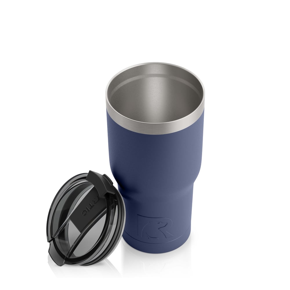 20oz Tumbler, Navy, Matte Image