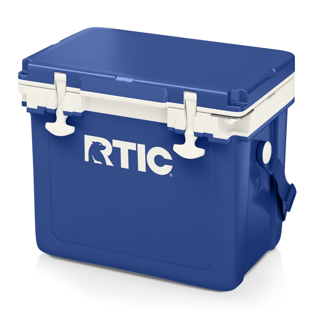22 QT Ultra-Light Cooler, Cobalt & White