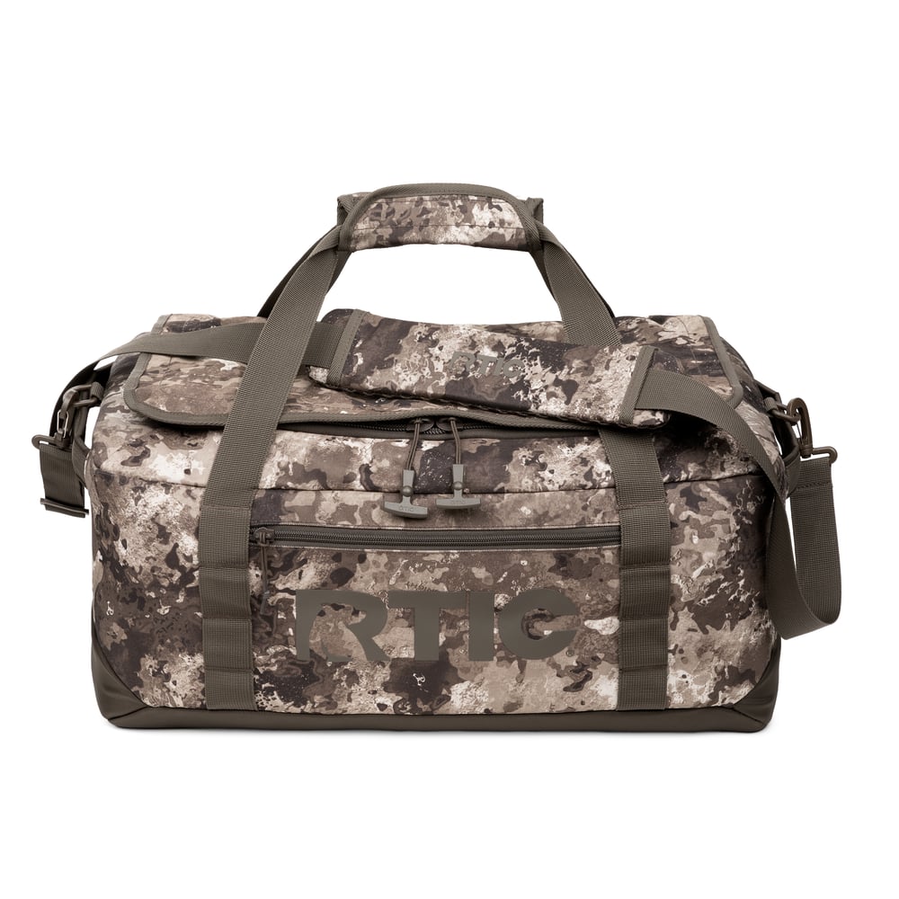 Medium Road Trip Duffle Bag, Olive Midnight Camo