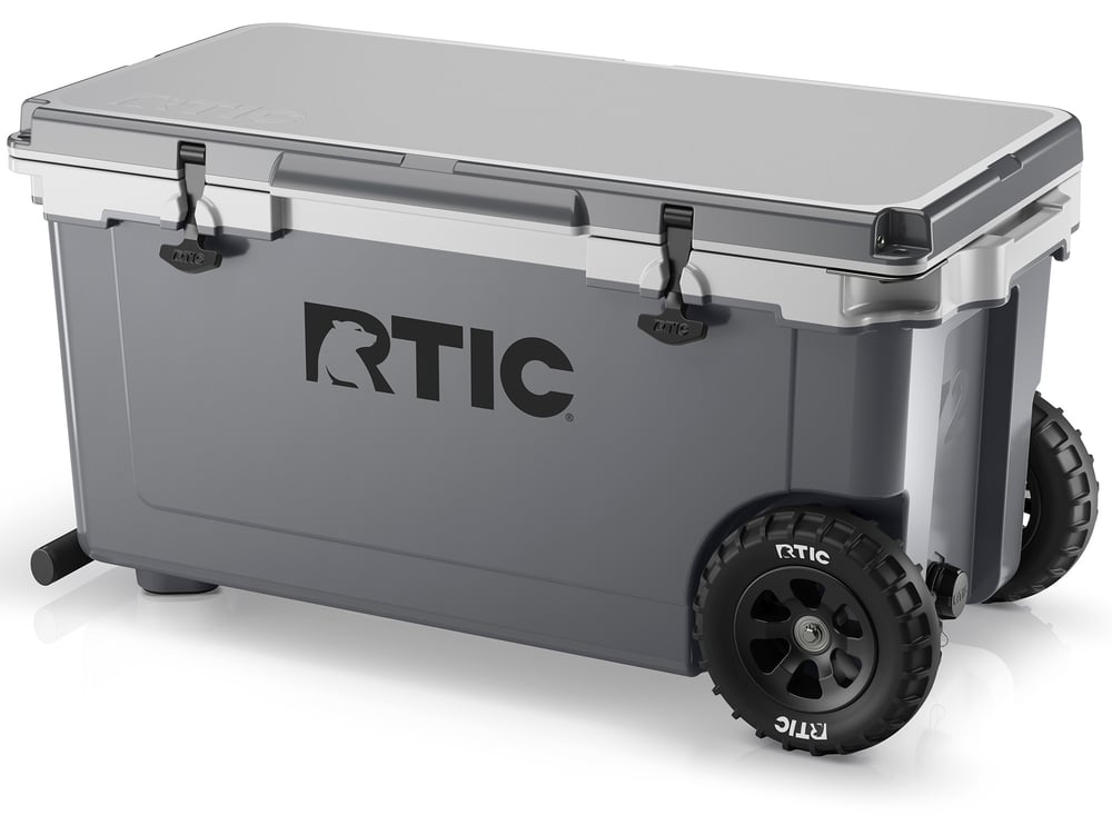 72 QT Ultra-Light Wheeled Cooler, Dark Grey & Cool Grey