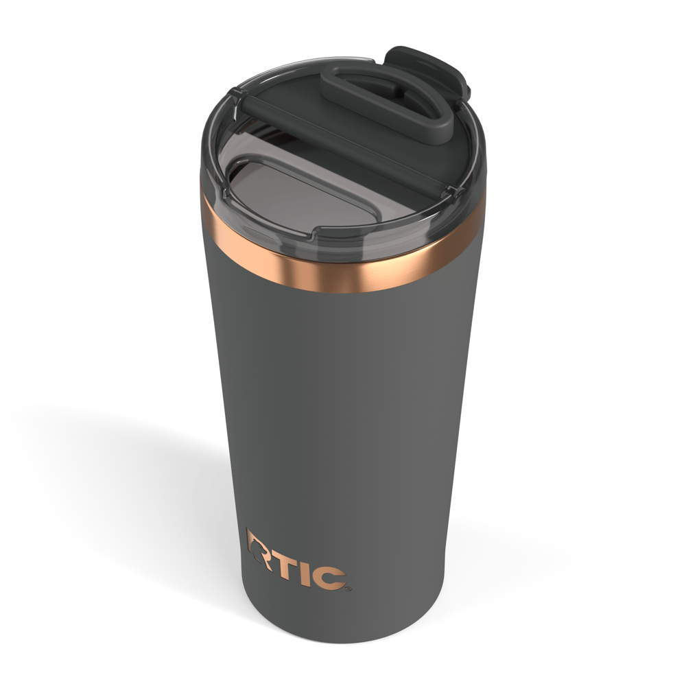 18oz Happy Hour Pint Tumbler, Light Black Image