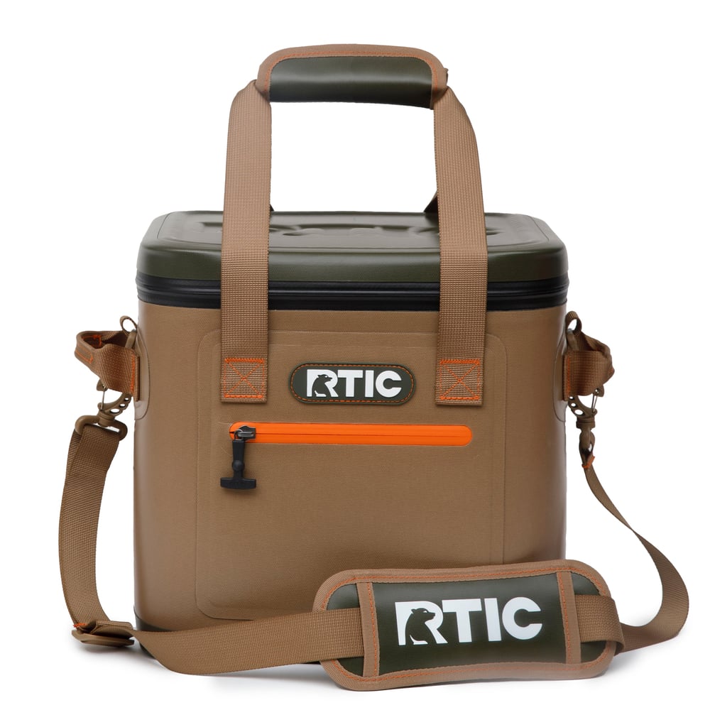 12 Can Ultra-Tough Soft Cooler, Tan Image