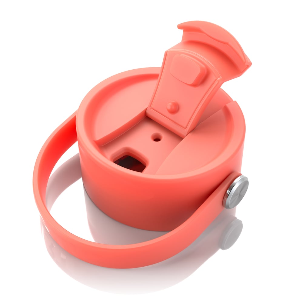 32oz & 40oz Bottle Lid, Coral