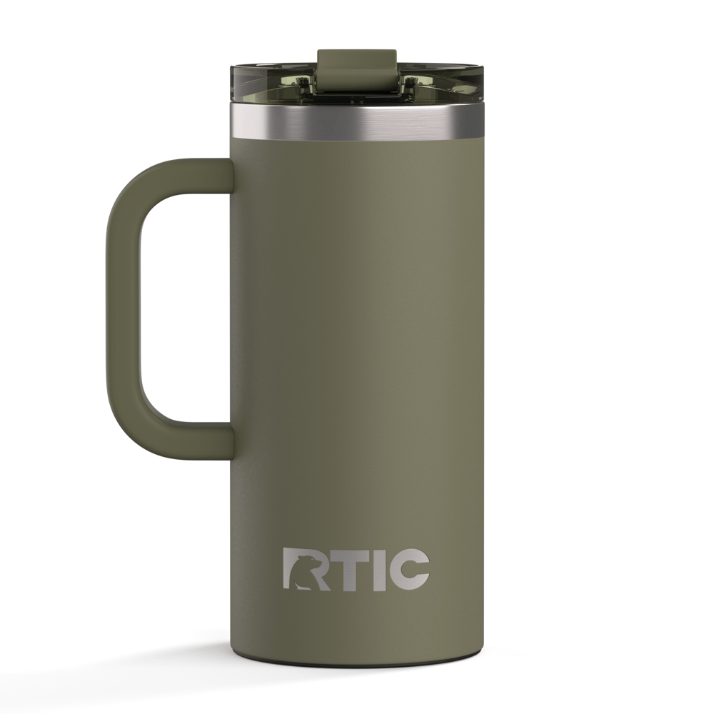 16oz Road Trip Travel Mug, Olive
