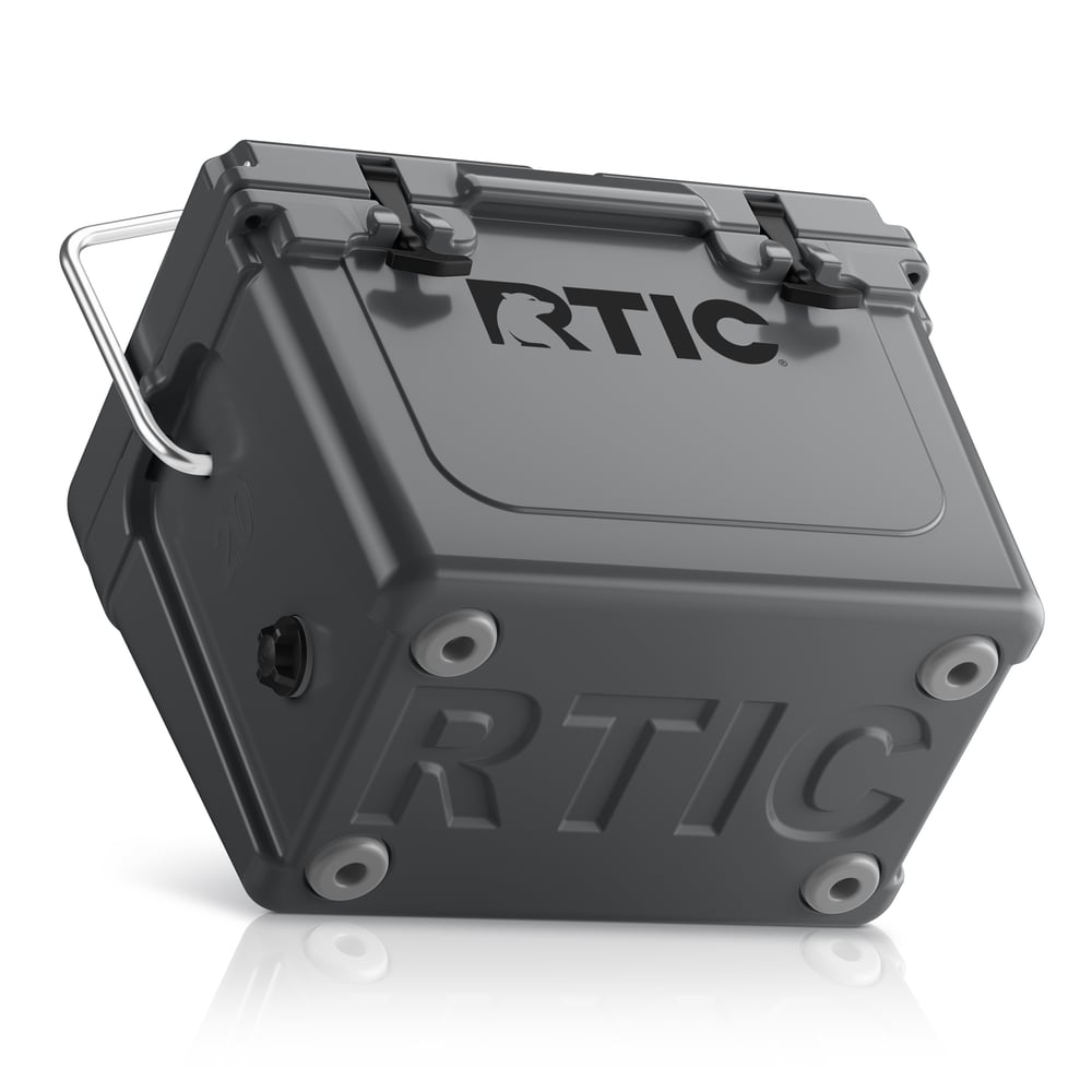 20 QT Ultra-Tough Cooler, Dark Grey Image