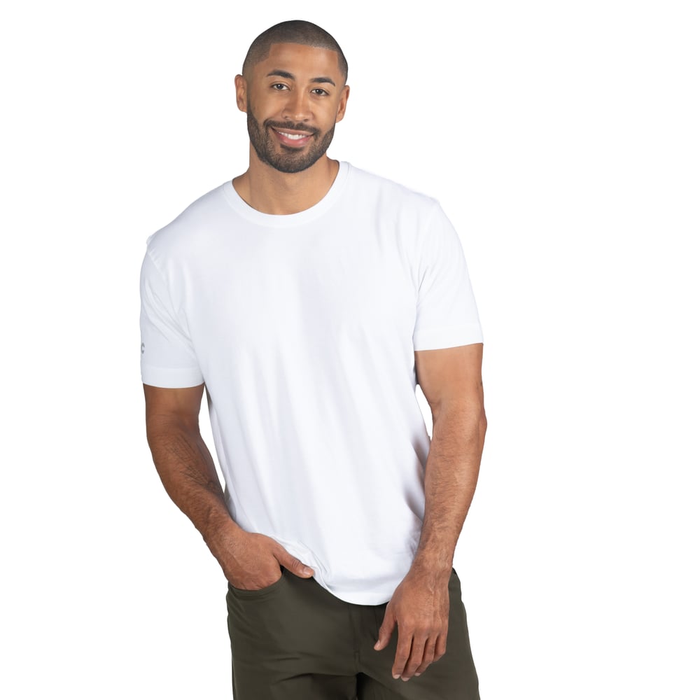 RTIC Logo Short Sleeve T-Shirt, White, XXL