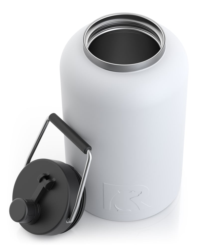 One Gallon Jug, White, Matte Image