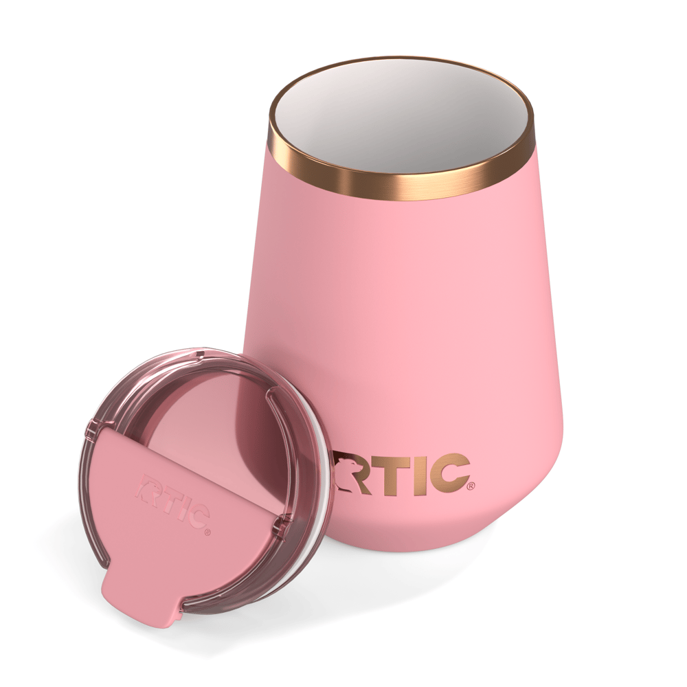 12oz Happy Hour Wine Tumbler, Rosewater Image