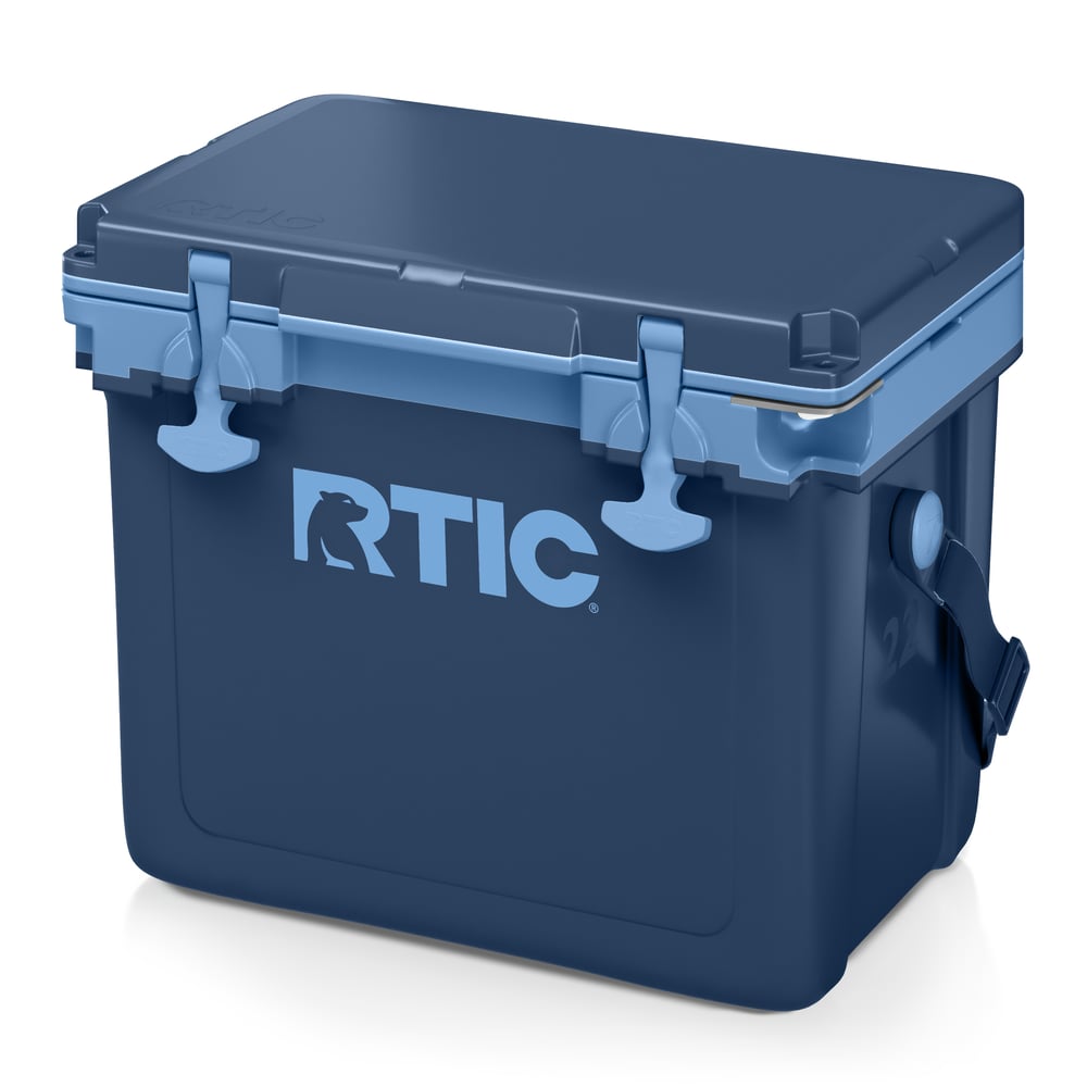 22 QT Ultra-Light Cooler, Navy & Denim