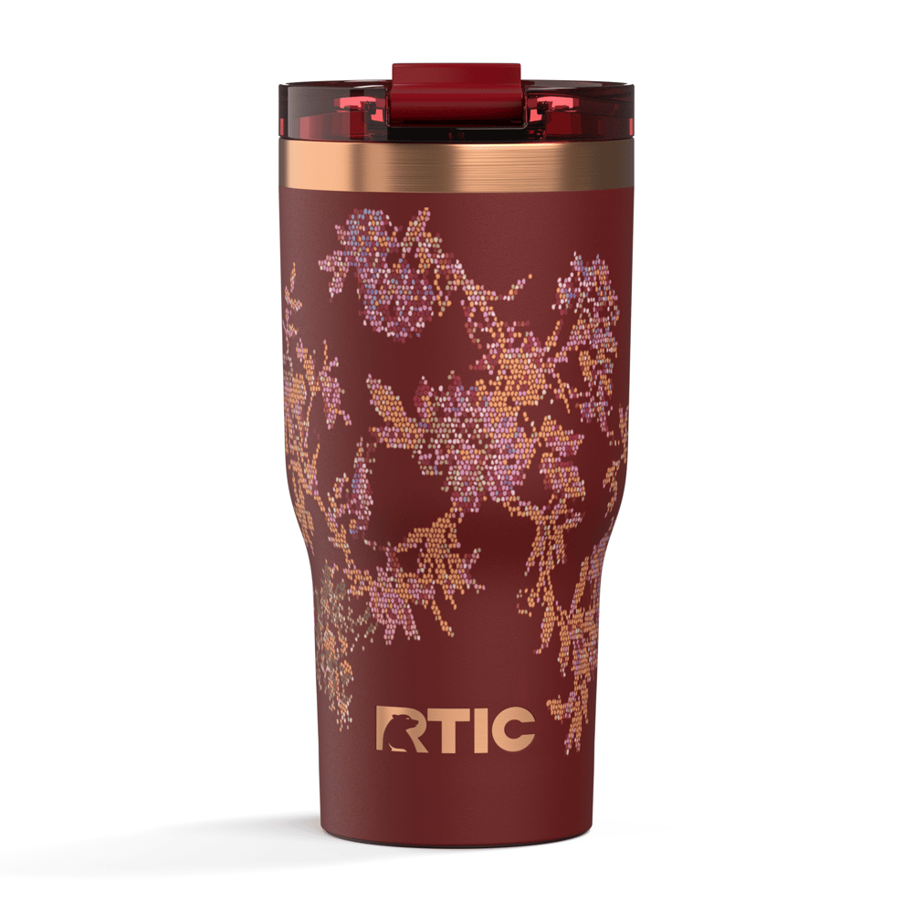 20oz Essential Tumbler, Cross-Stitch, Black Cherry