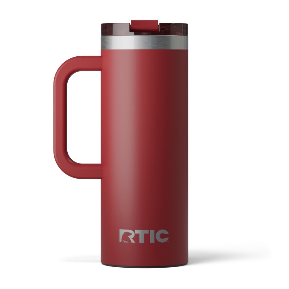 20oz Road Trip Travel Mug, Black Cherry