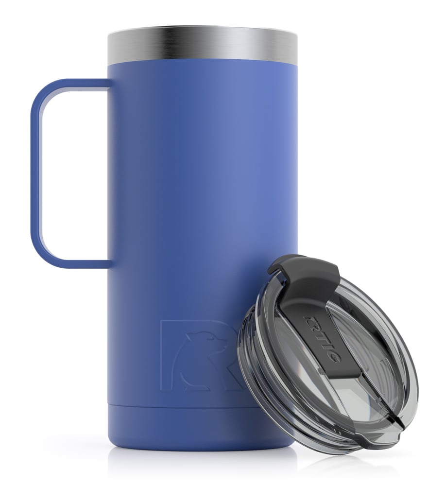 16oz Travel Mug, Lilac, Matte Image