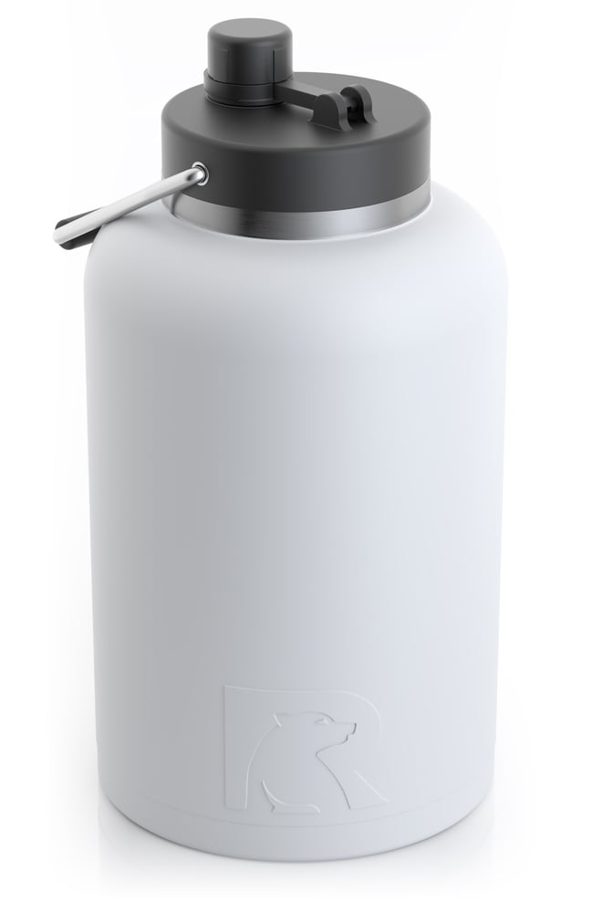 One Gallon Jug, White, Matte Image