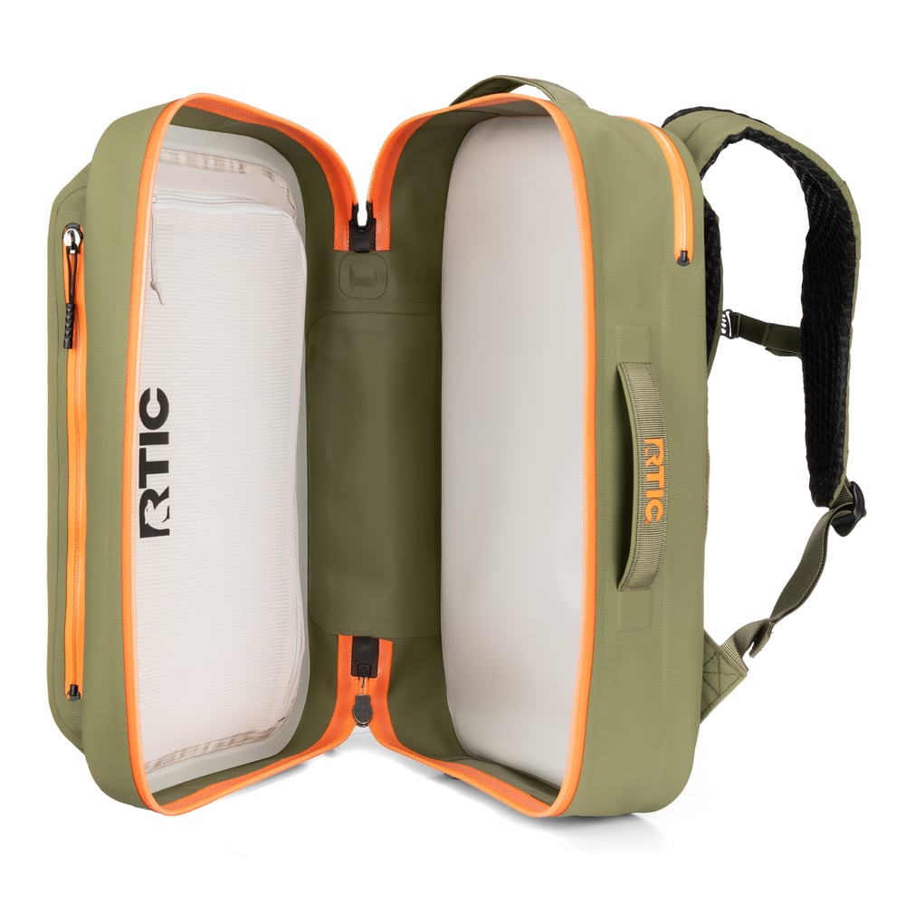 Ultra-Dry Backpack, Olive & Orange Image