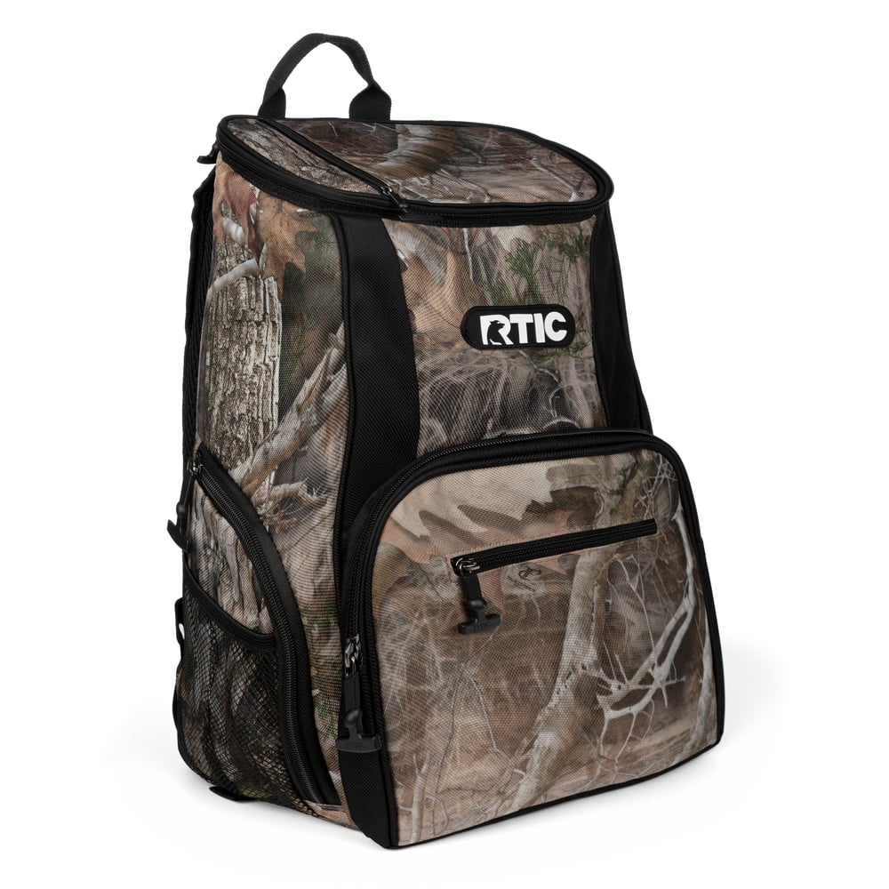 15 Can Lightweight Backpack Cooler, Kanati Camo, Adjustable Straps, Padded