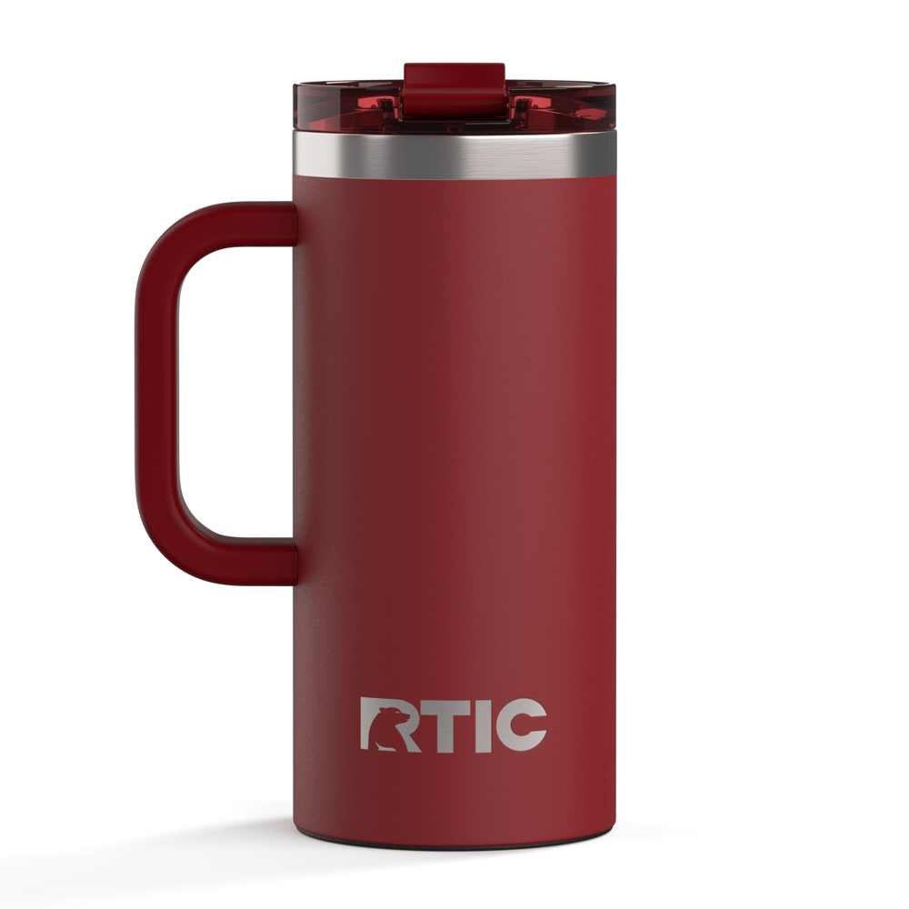 16oz Road Trip Travel Mug, Black Cherry