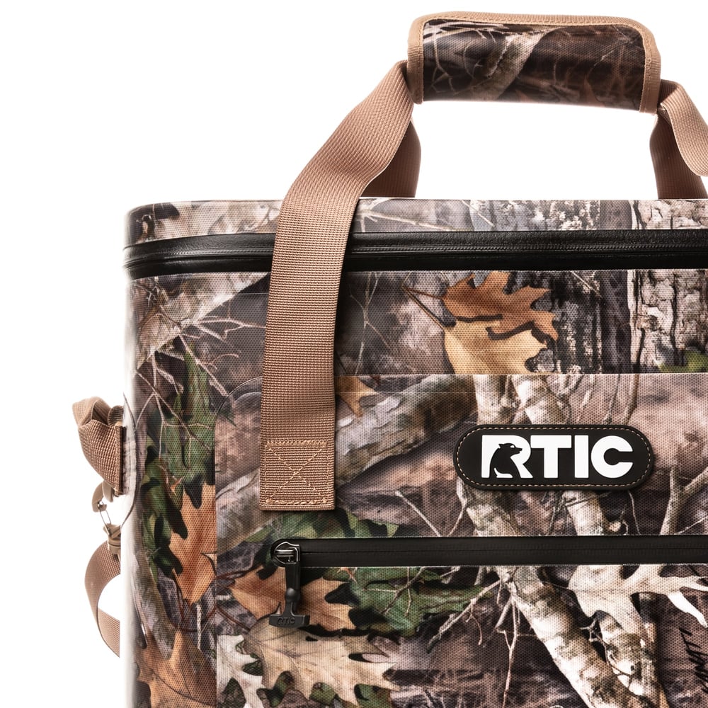 50 Can Ultra-Tough Soft Cooler, Kanati Camo Image