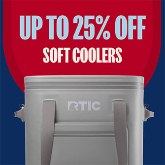 Up to 25% off Soft Coolers