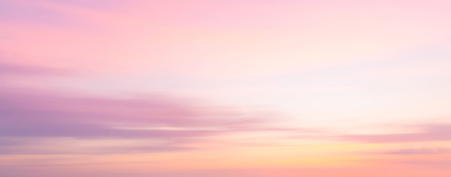 Soft pastel sunset sky