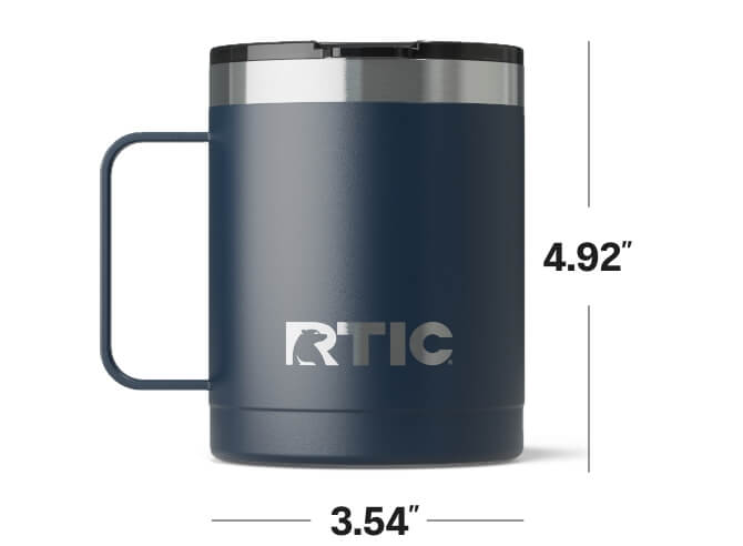 RTIC Ceramic Lined Coffee Mug: 6 Hrs Hot, 24 Hrs Cold | RTIC