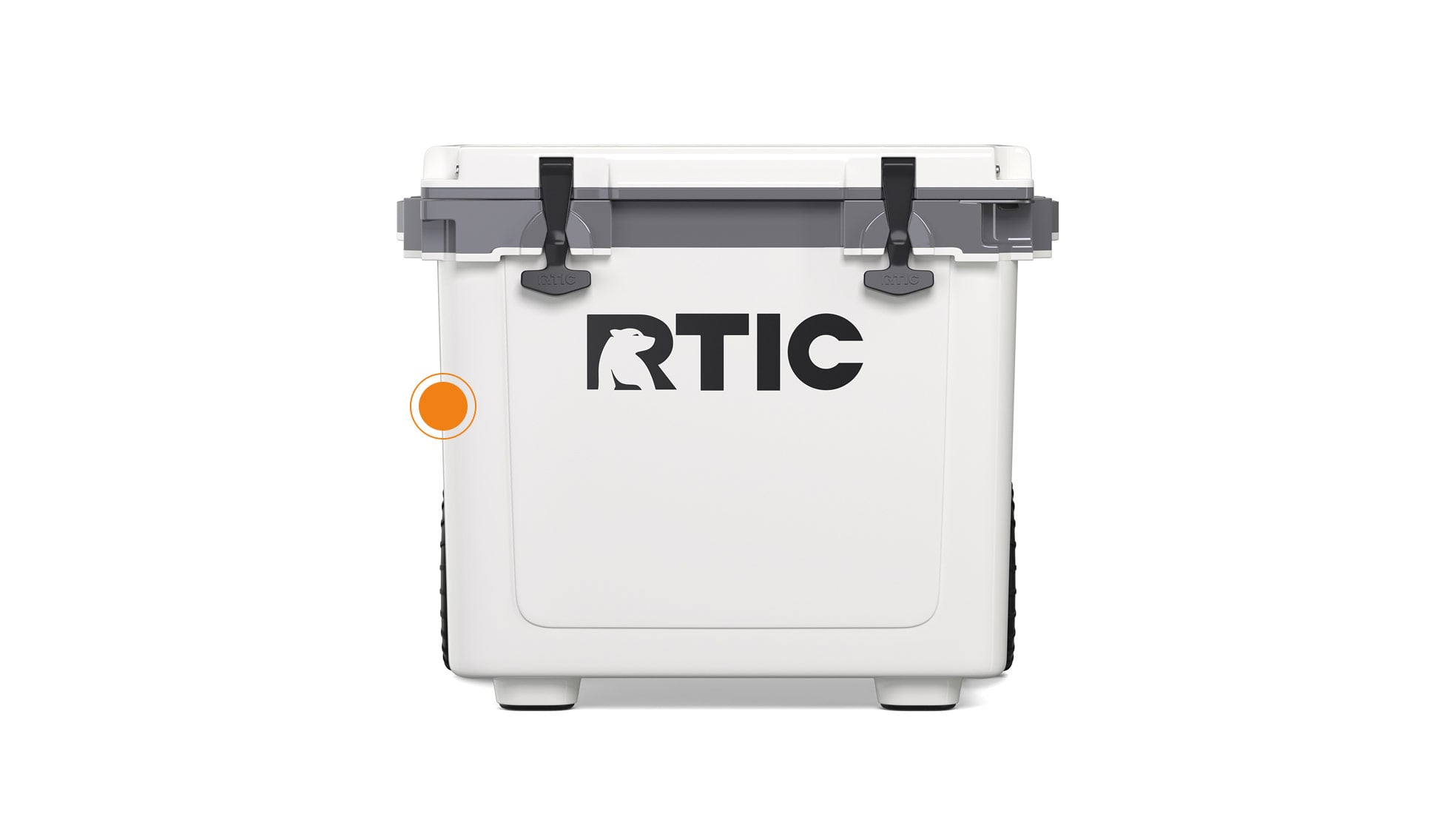 Close up of the Upright Design on the RTIC 42QT Ultra-Light Wheeled Cooler